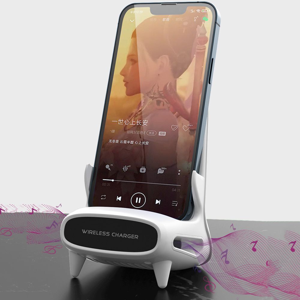 Portable Mini Chair Phone Holder Phone Wireless Charger Fast Charger