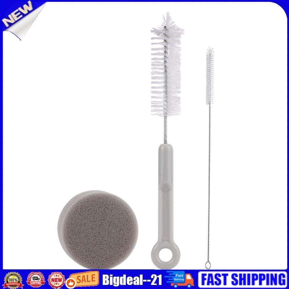 Pet Cleaning Brush Sponge Set Portable Dog Drinking Fountain Bottle Cleaner