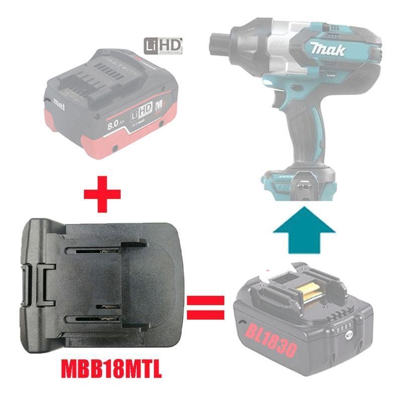 Upgraded Li-ion Battery Converter MBB18MTL Adapter for Replacing BL1830 BL1815