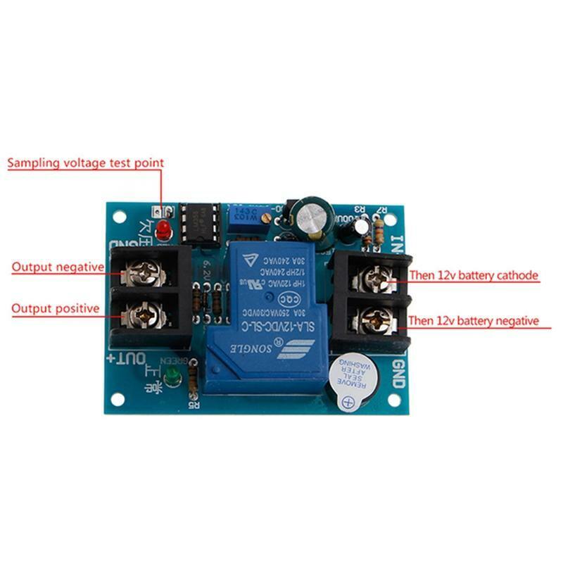 12V Battery Against Excessive Discharge Controller Low Undervoltage Protection