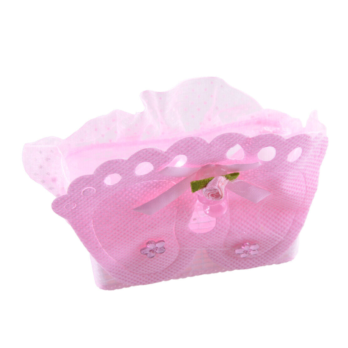 12x Baby Footprint Gift Box Girl Boy Baby Shower Birthday Candy Bags Favour