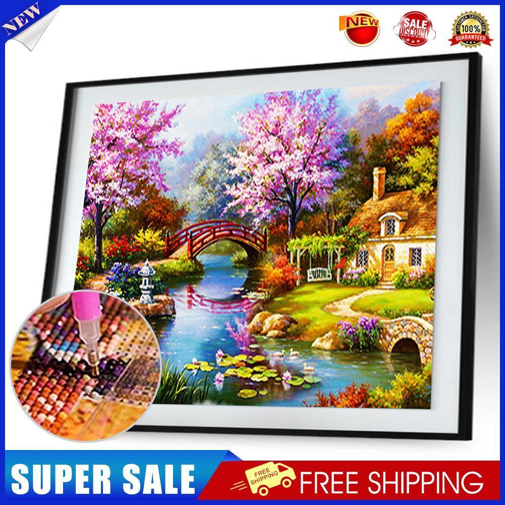 Dream Home Landscape Diamond Painting Embroidery Cross Stitch Home Decor