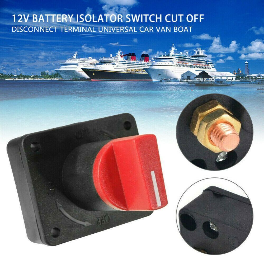 12V Car Accessories Battery Master Isolator Cut Off Switch Disconnect Power