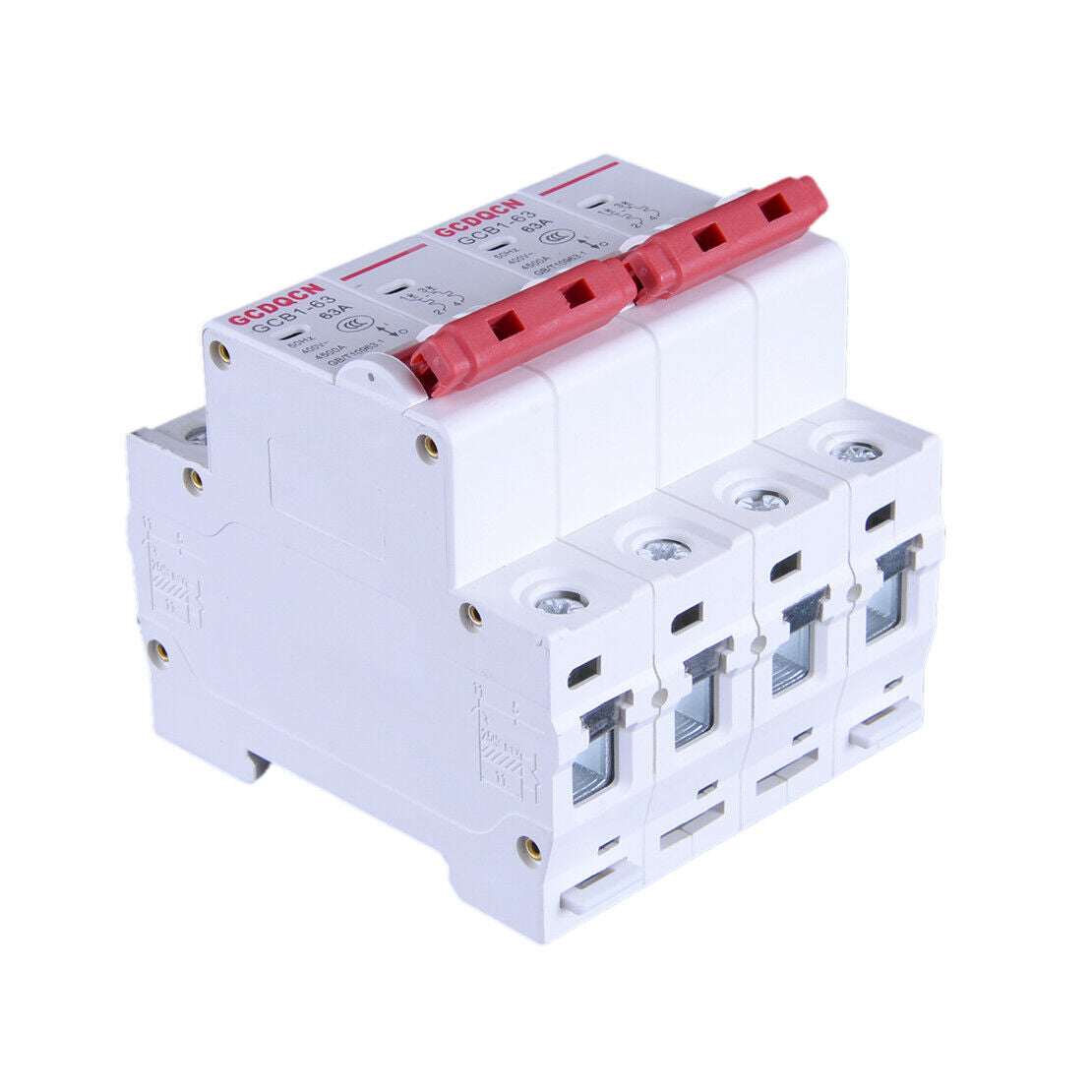 2P 63A MTS Dual Power Manual Transfer Switch Circuit Breaker MCB 50HZ/60HZ