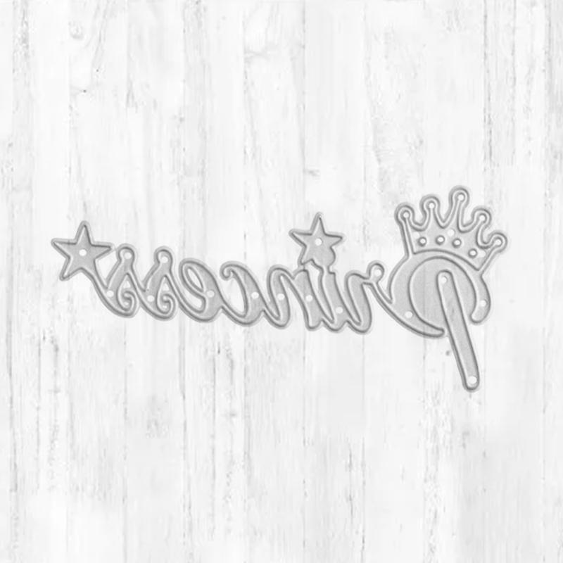 Crown Princess Metal Cutting Dies Stencil DIY Scrapbooking Album Paper Card Mold