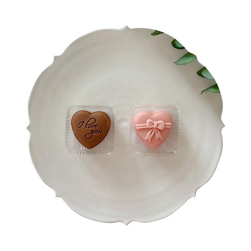 20g Small Heart Shaped Pastry Moulds Mooncake Molds Mooncake Mould Baking Gadget