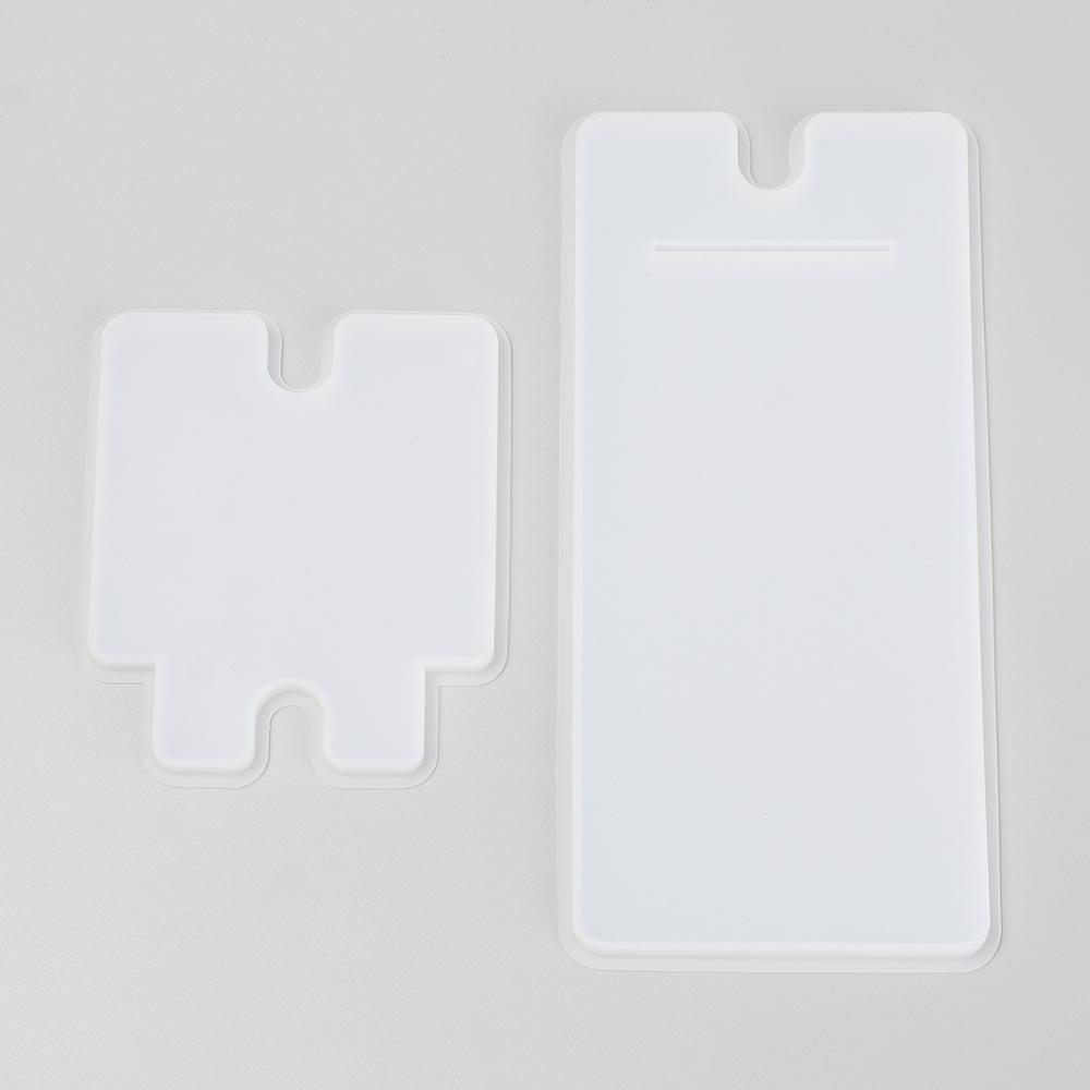 Crystal Glue Cell Phone Stand Molds Silicone Mould Mobile Phone Holder Molds