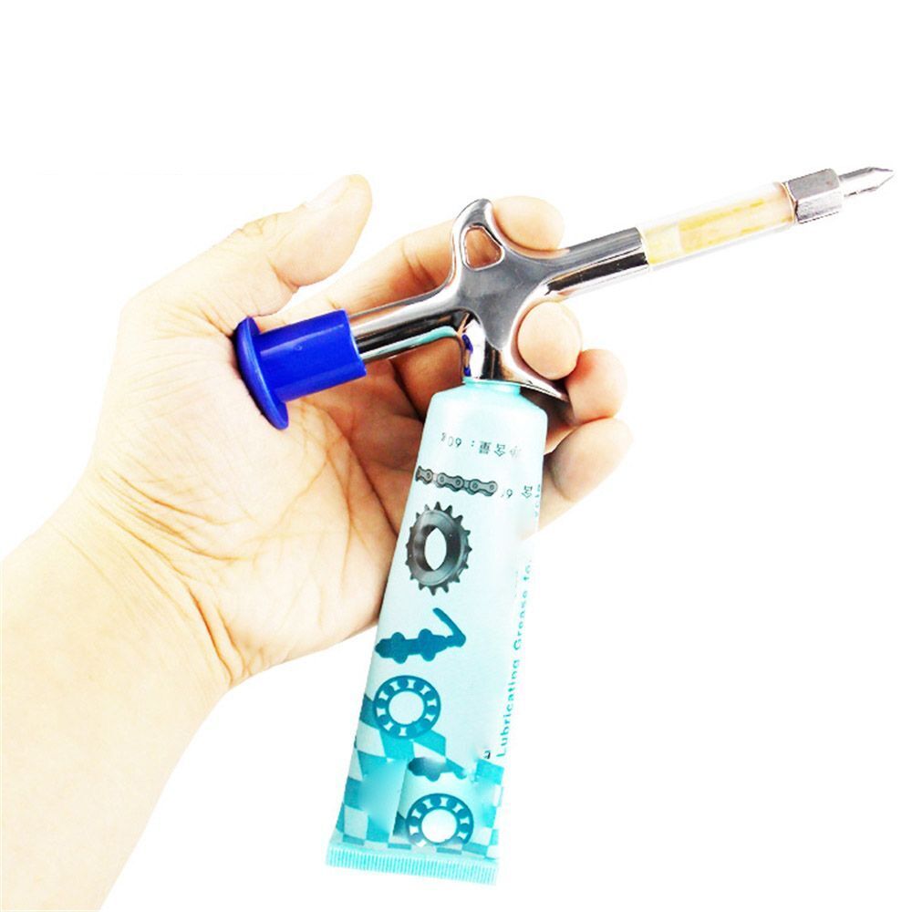 Lubricating Oil Gun Mini Syringe Nozzle Bicycle Grease Gun Bicycle Maintenance