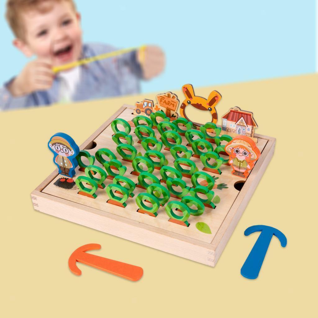 Wooden Montessori  Matching Puzzle Jigsaws for Developmental Gifts