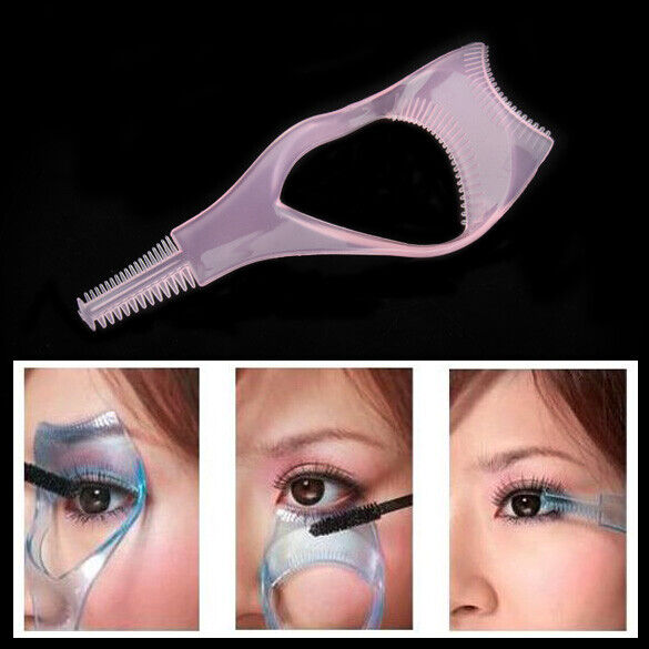 3 in 1 Mascara Eyelash Brush Curler Lash Comb Novelty Multifunction Cosmeti