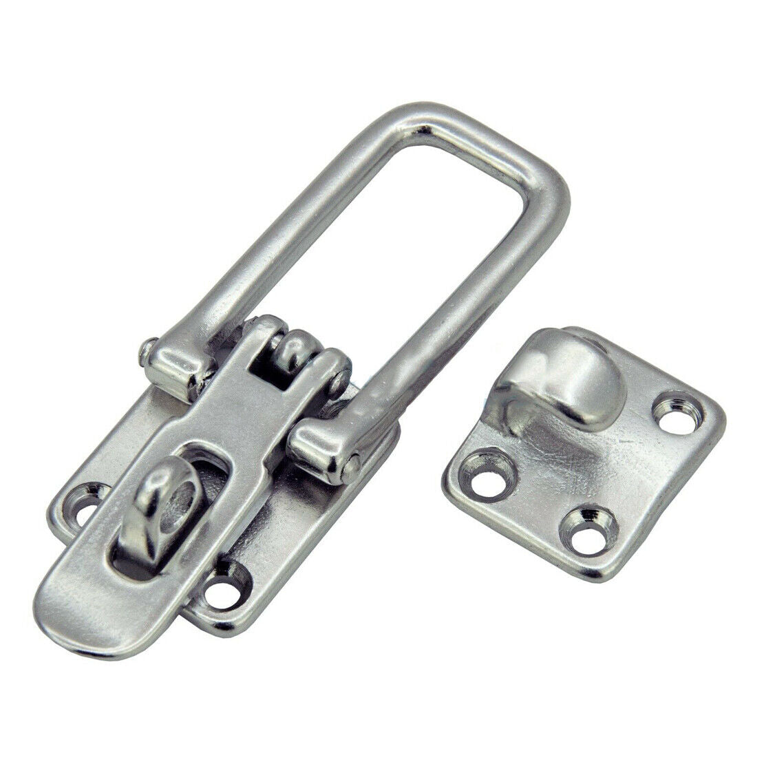 Steel Boat Deck Anti-Rattle Latch Fastener Marine Locker Hatch Clamp New