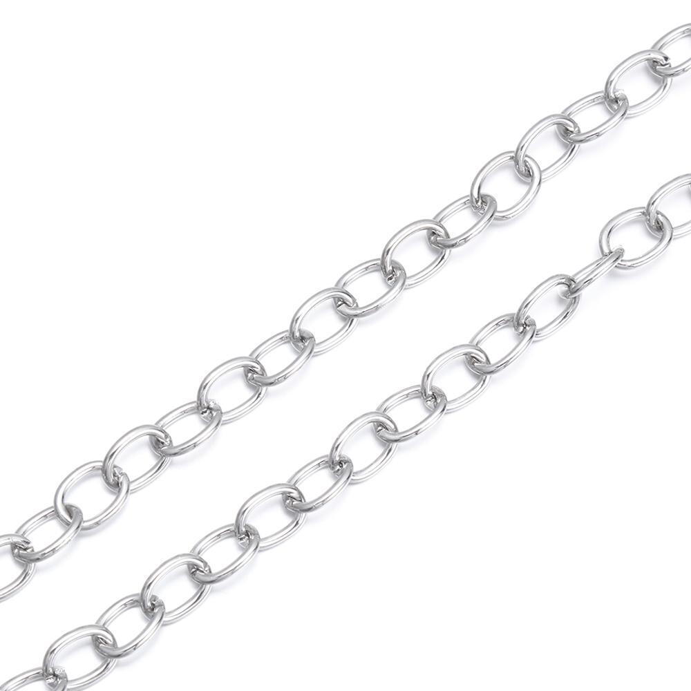 Valentine's Day Gifts Love Heart  Necklace Thick Chain Hollow Heart Choker