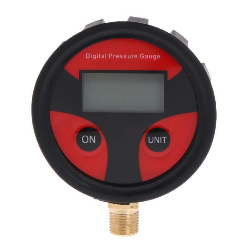 Accurate Digital Tire Pressure Gauge LCD Display Screen Alarm Automatic 0-200PSI