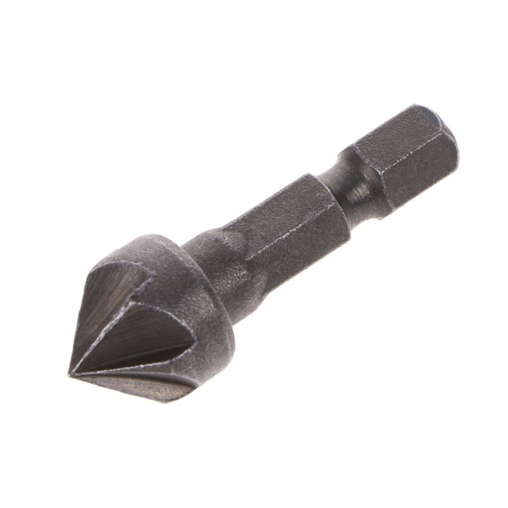 Tools Countersink Drill Chamfer Bit Cutter Deburring Drilling 1/4" Hex Shank