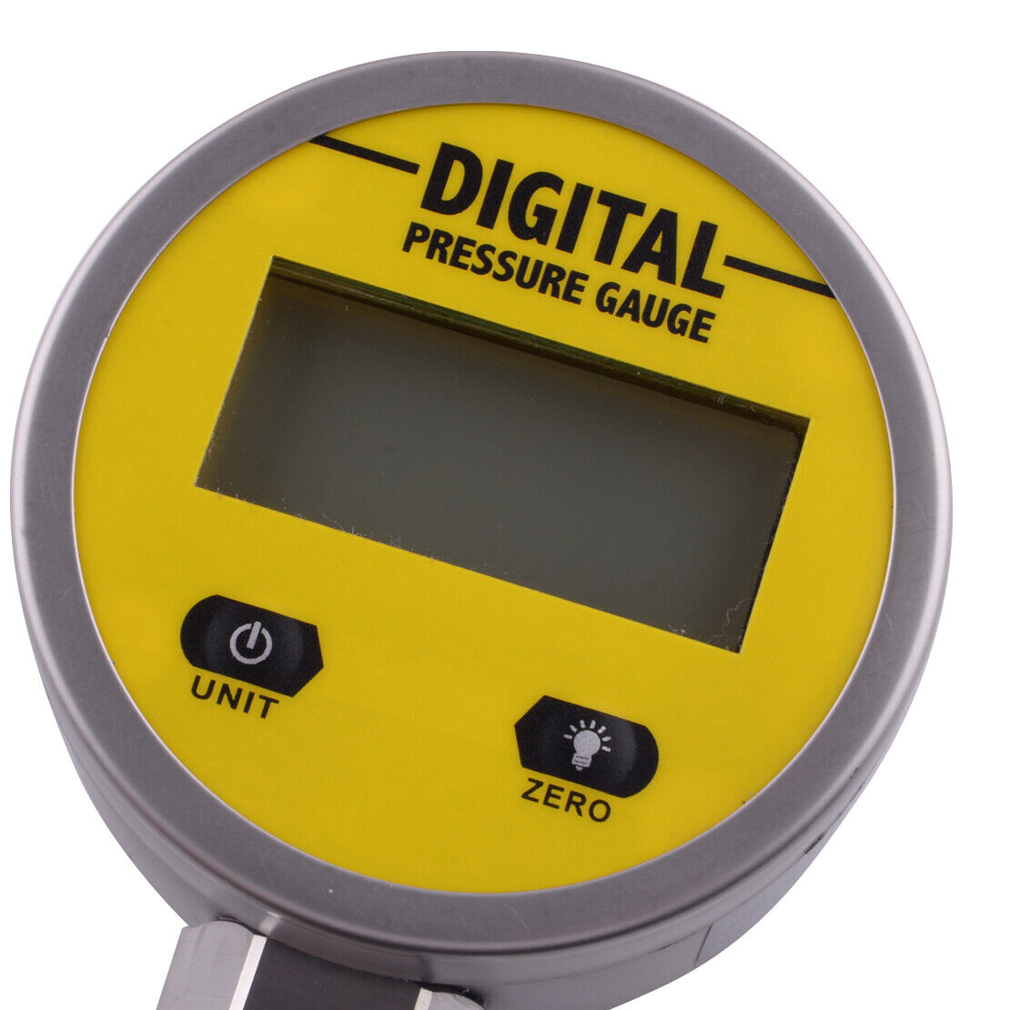 LCD Digital Hydraulic Pressure Gauge 250BAR 3600PSI BSP1/4 Base Entry