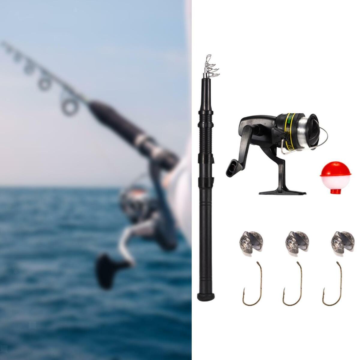 and Fishing Rod Combo and  Saltwater Lake Trout Tackle Set