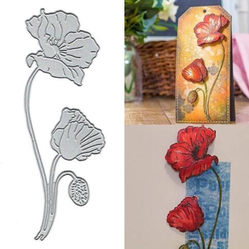 Lotus Metal Cutting Dies Stencil Scrapbooking DIY Album Stamp Paper Card