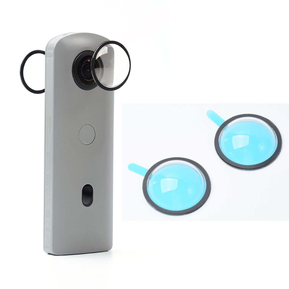 1* For RICOH SC2/S/V Camera Lens Guards Panoramic Lens Protector Set Accessories