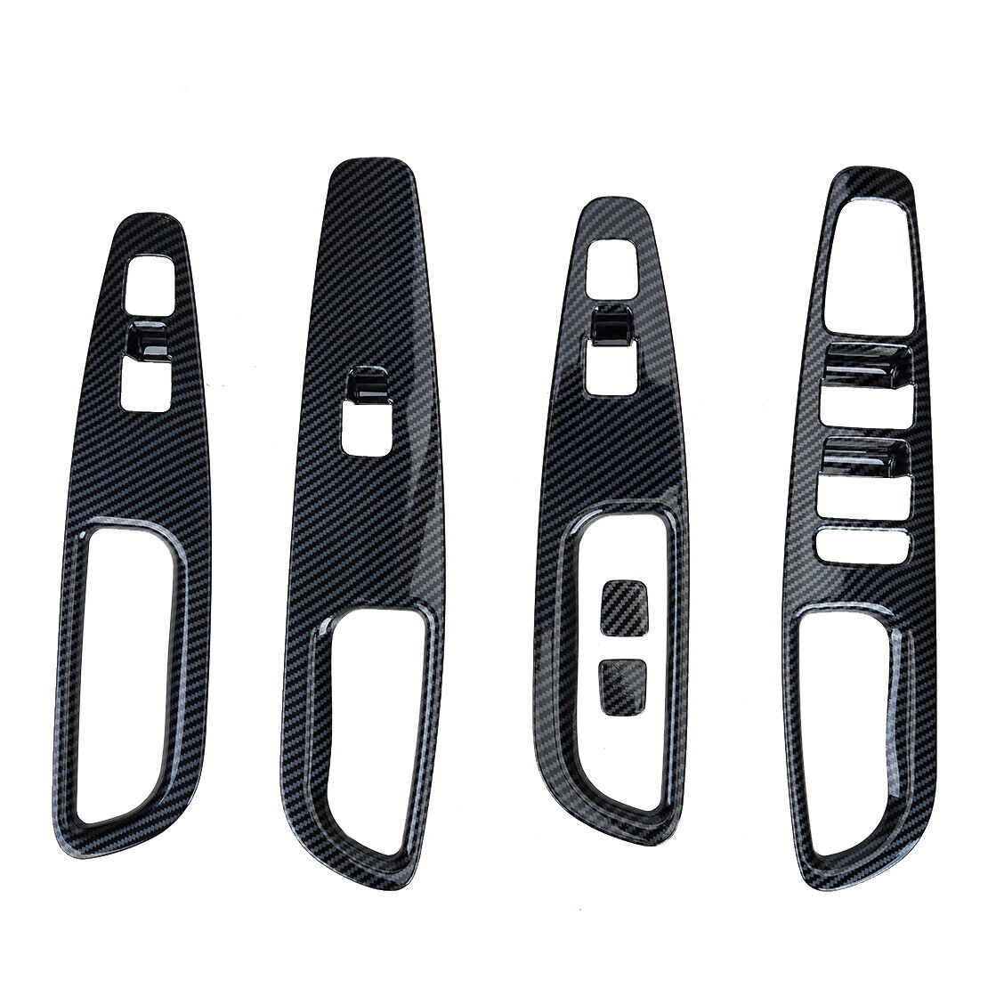 Window Lift Switch Panel Cover Trims Fit For Hyundai Santa Fe 2019-2022