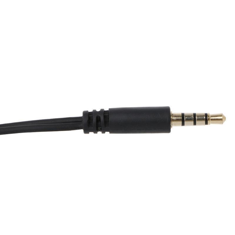 4.92ft Length Microphone with Sponge Cap Protector Practical 3.5mm Jack