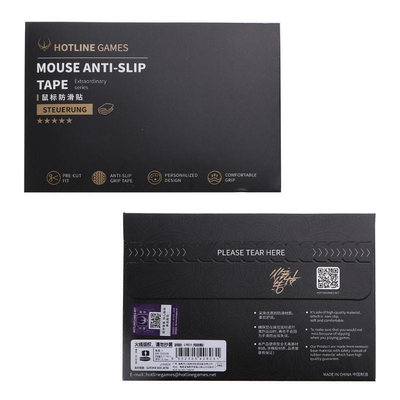 Hotline Games Mouse Grip Tape for logitech G Pro X Superlight Mice Anti-Slip Pad