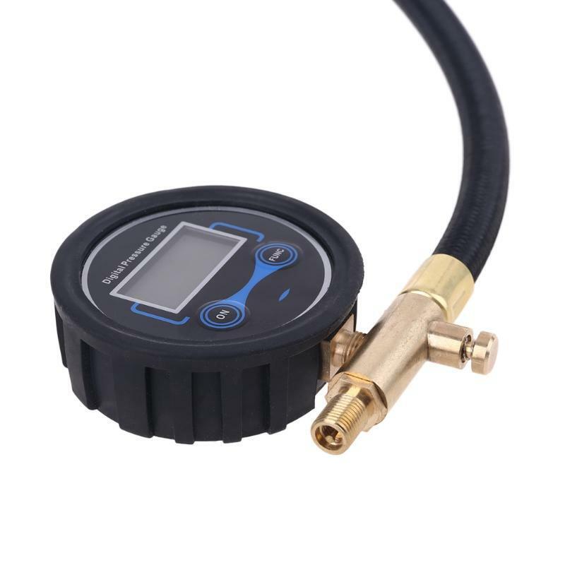 Digital Tire Pressure Gauge Air Compressor Inflatin for Cars Trucks and Bicycles