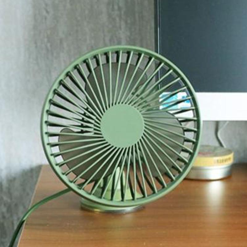 USB Universal Car Fan Suction Cup Car Seat Back Fan 360 Degree Cooling Fan