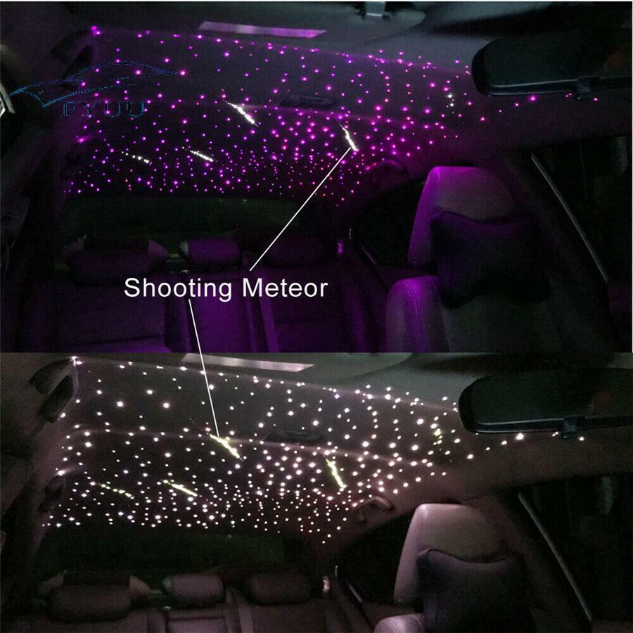1set RGBW Bluetooth RF Sound Control Fiber Optic 300pcs Cables+50pcs Starry Set