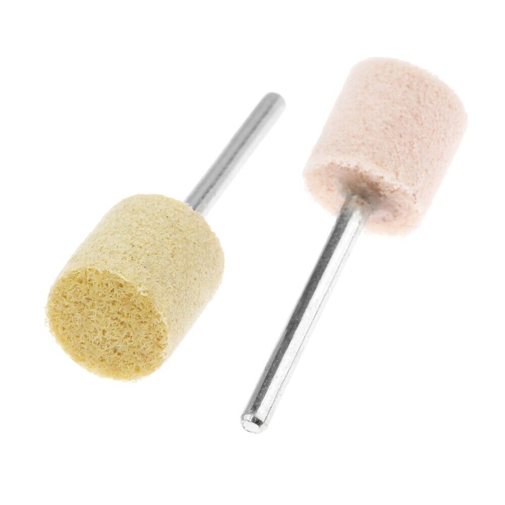 4Pc 12mm 0.47inch Head Dia Grit 150# 240# 320# 600# Nylon Polishing Head Buffing