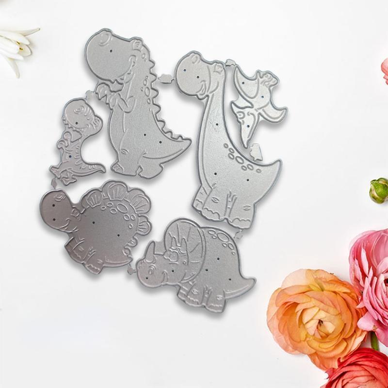 Dinosaur Metal Cutting Dies Stencil Scrapbooking DIY Album Stamp Paper Card Mold