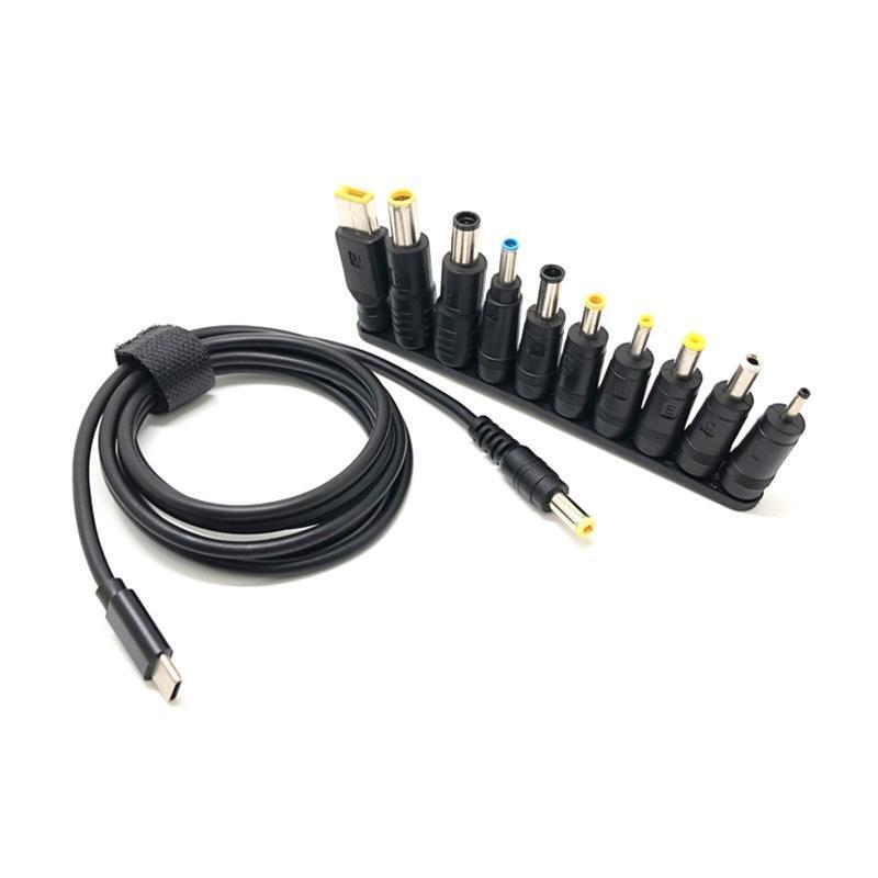 USB to DC 5.5x2.5mm Plug Power Charging Cable USB C to DC Power Cord Adapter