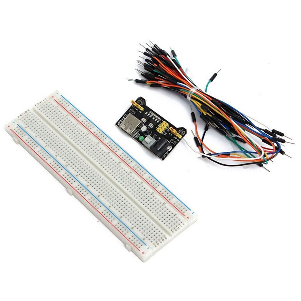 Jumper Wire Solderless 830 Point Power Module Protoboard Breadboard MB 102