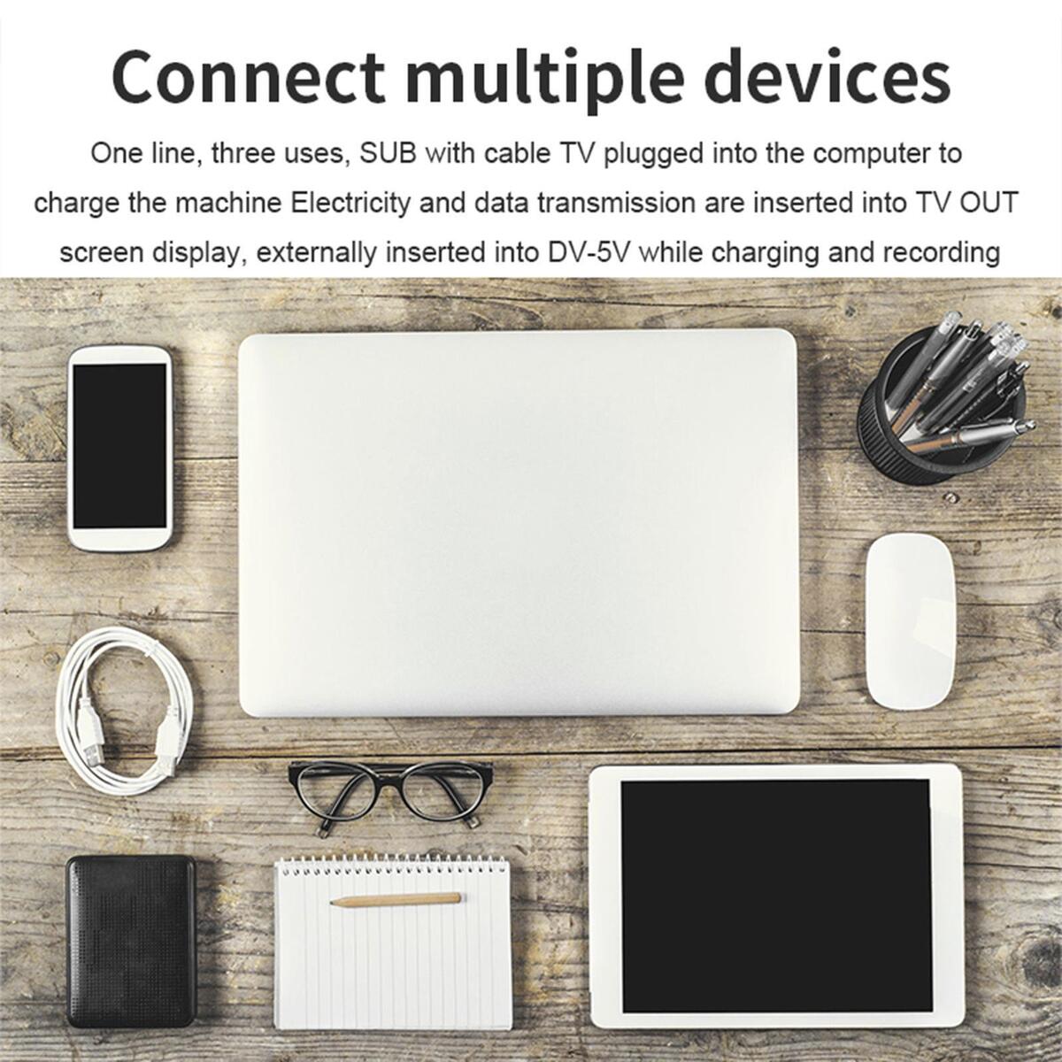 Wireless Camera Rechargeable Battery Nanny cam for Home Office