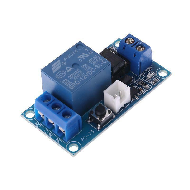 1 Channel 12V Latching Relay Module with Touch Bistable Switch MCU Control 1pc