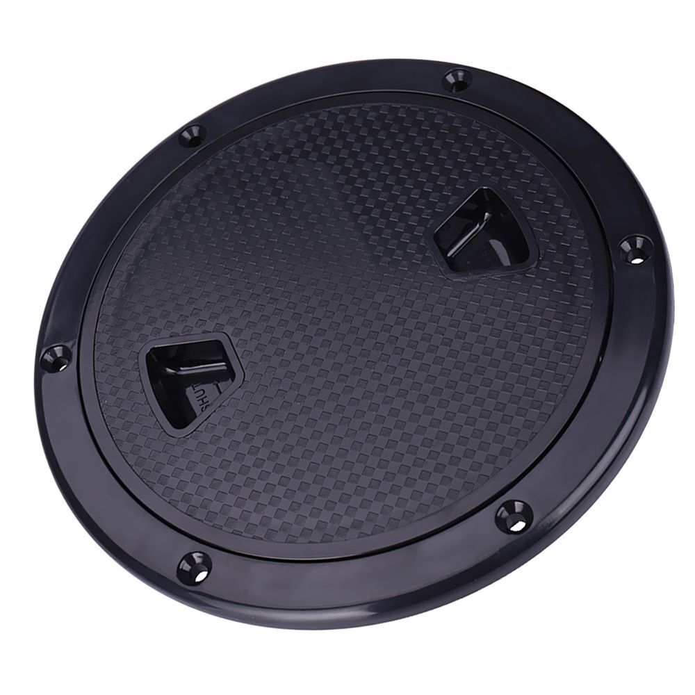 Access Hatch White Round Non-slip Deck Cover Lid Marine Boat Sailing Inspection
