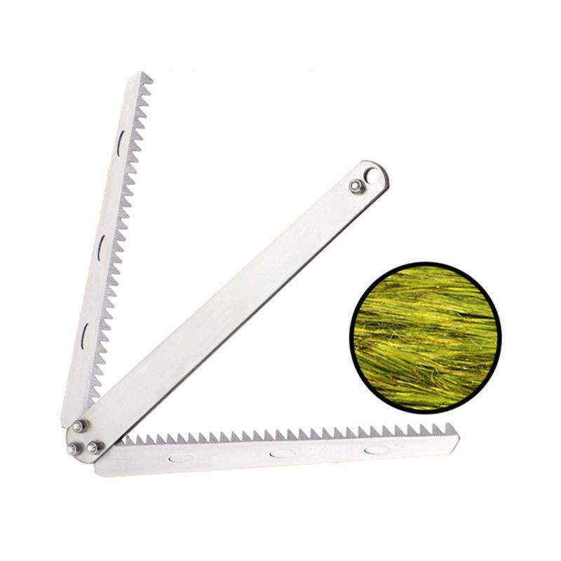 Steel Removing Water Plants Serrated Blade Weed Razor Aquatic Plants Cutter