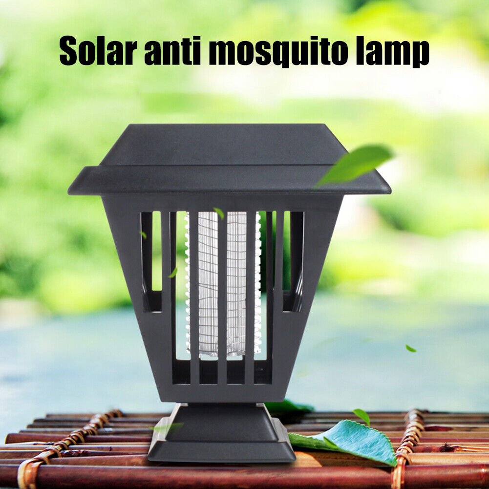 LED Solar Mosquito Killer Lamp Outdoor Waterproof Lawn Stake Night Lights