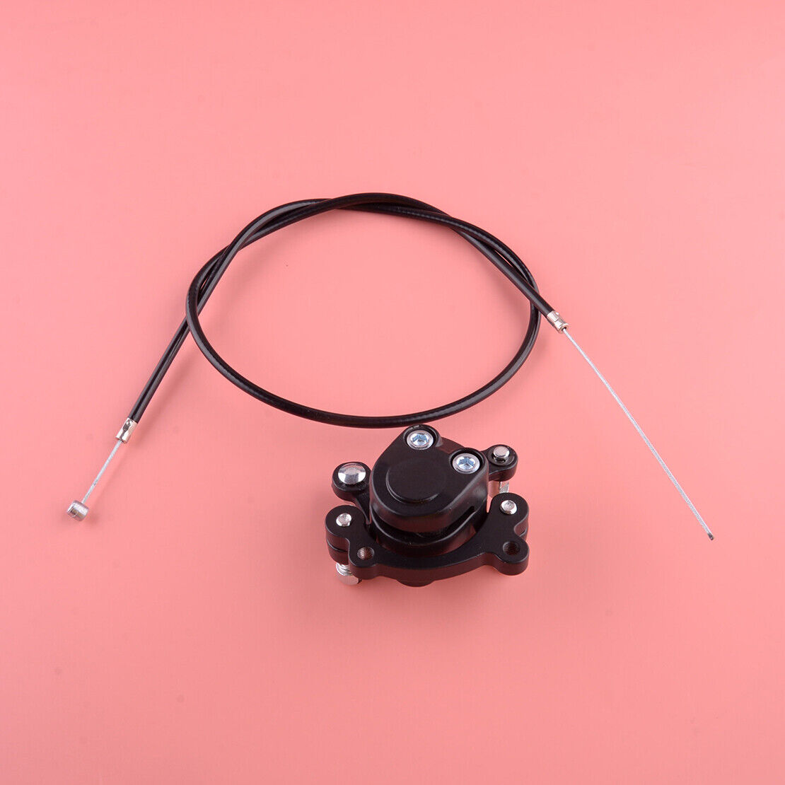 Left Rear Brake Caliper w/Cable Assy Fit For Motovox MBX10 MBX11 79cc Mini Bike