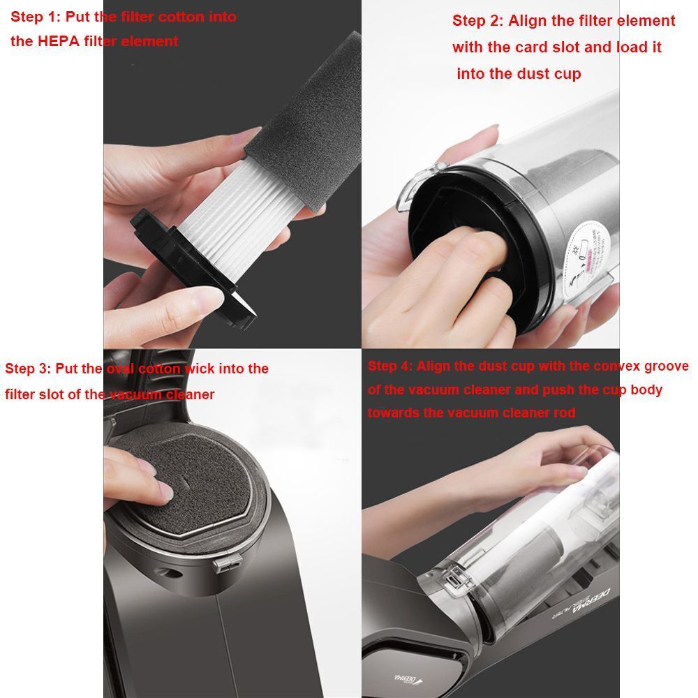 Filter Sponge Vacuum Cleaner Parts Sponge Filter Cover Filter Accessories