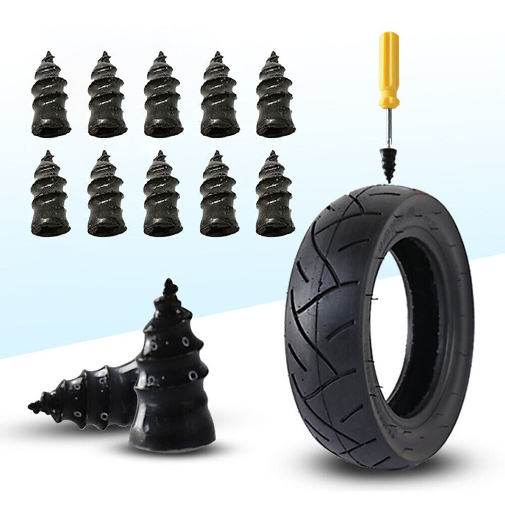 20pcs Universal Scooter Vacuum Tire Repair Nail Tubeless Rubber Nails (S+L)