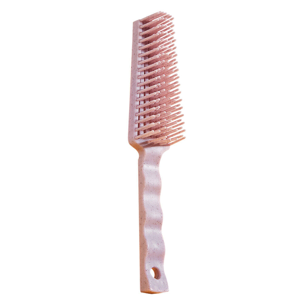 Women Hair Brush Scalp Massage Designed Anti-static Eight Claw Comb (Pink)