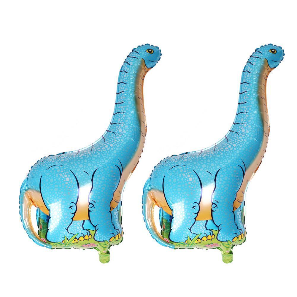 2pcs Cartoon Large Dinosaur Foil Air Balloons Children Birthday Decor (2)