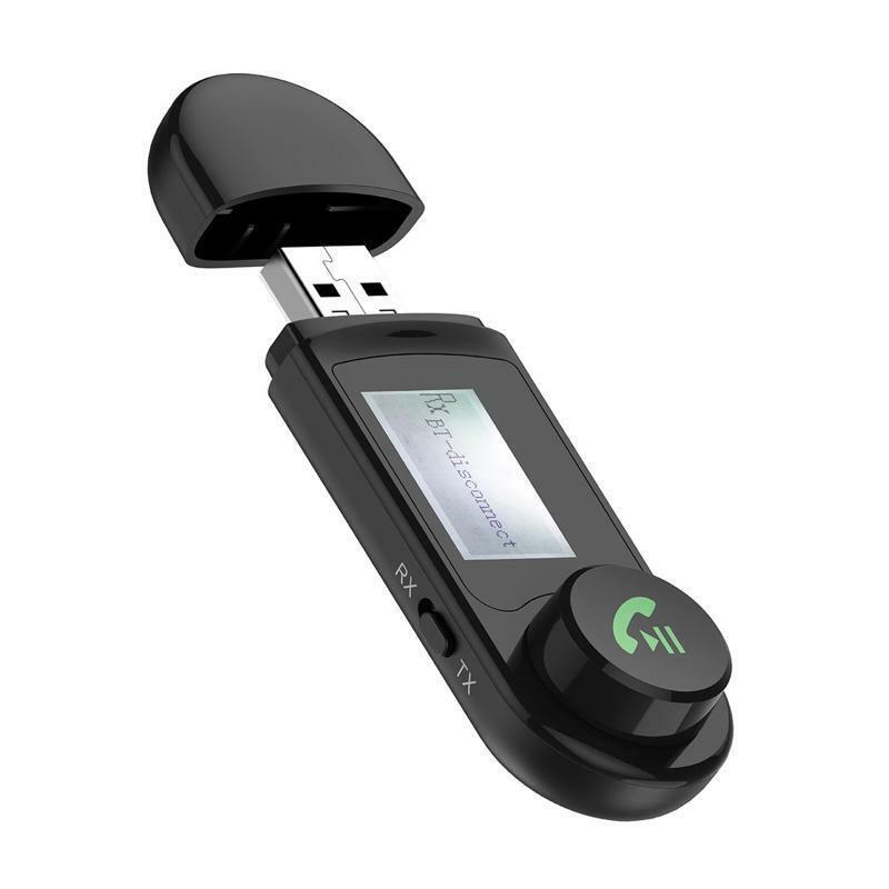 2in1 Wireless PC USB Micro Adapter Mini Bluetooth-compatible 5.1 AUX Transmitter