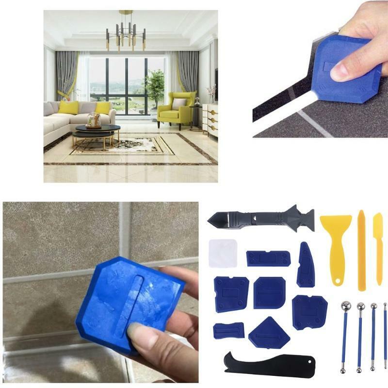 22 Pcs Caulking Kit Caulk Caps Sealant Finishing Silicone Caulk Removal Tool