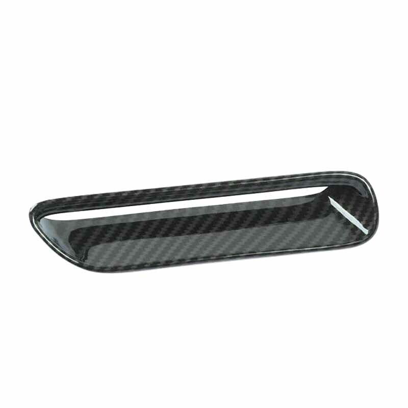 Carbon Fiber Look Hood Scoop Air Vent Cover Fit For Dodge Challenger 2009-14 New