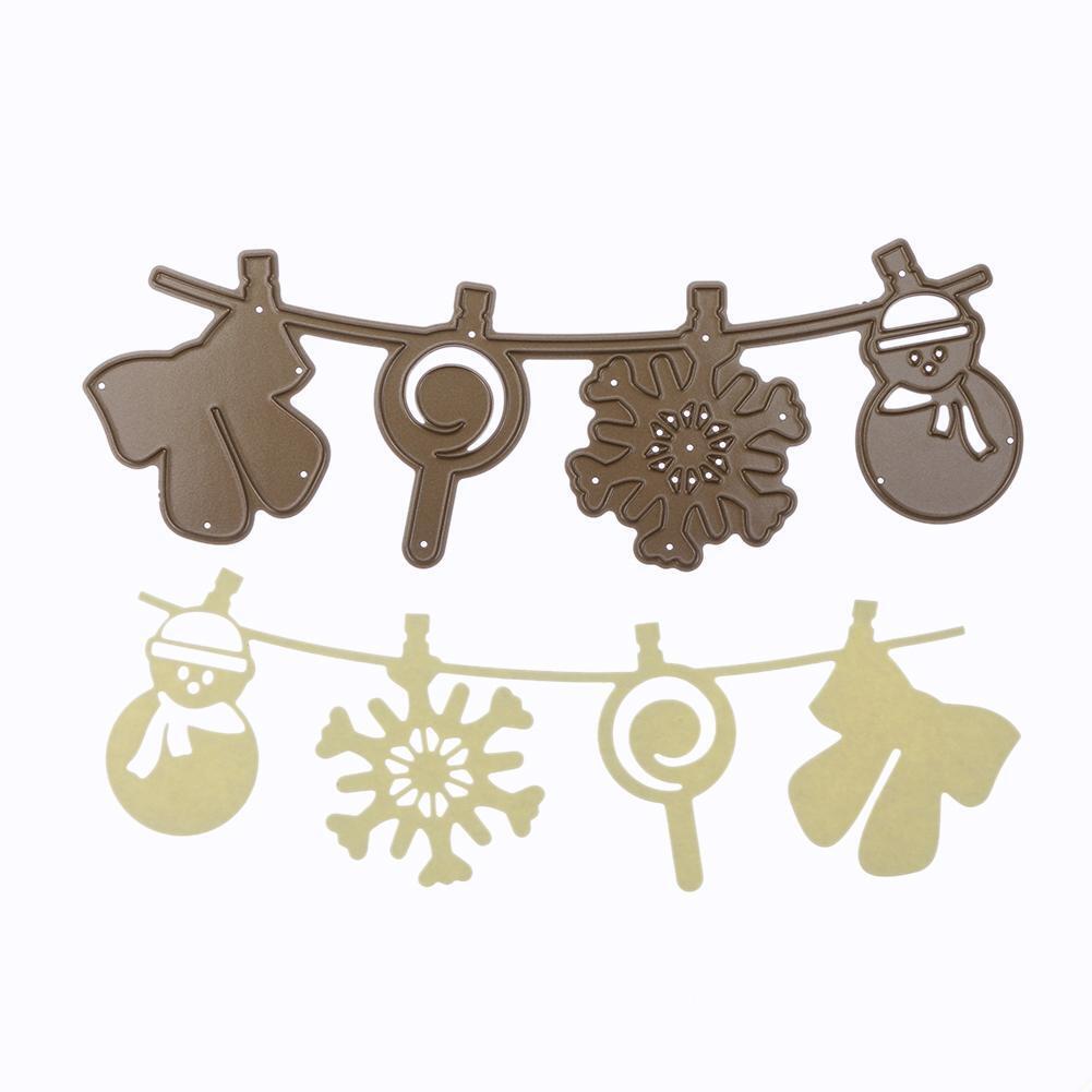 Flower Plant Cutting Die DIY Metal Stencil Scrapbook Embossing Decor Gifts