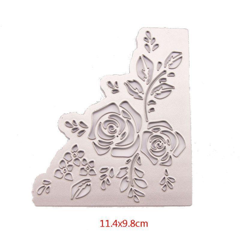 Rose Flower Metal Cutting Dies Stencil DIY Scrapbooking Album Stamp Paper Card