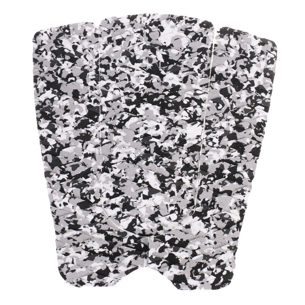 3 PIECES SURFBOARD TAILPAD  DECK TAIL PAD Black CAMO