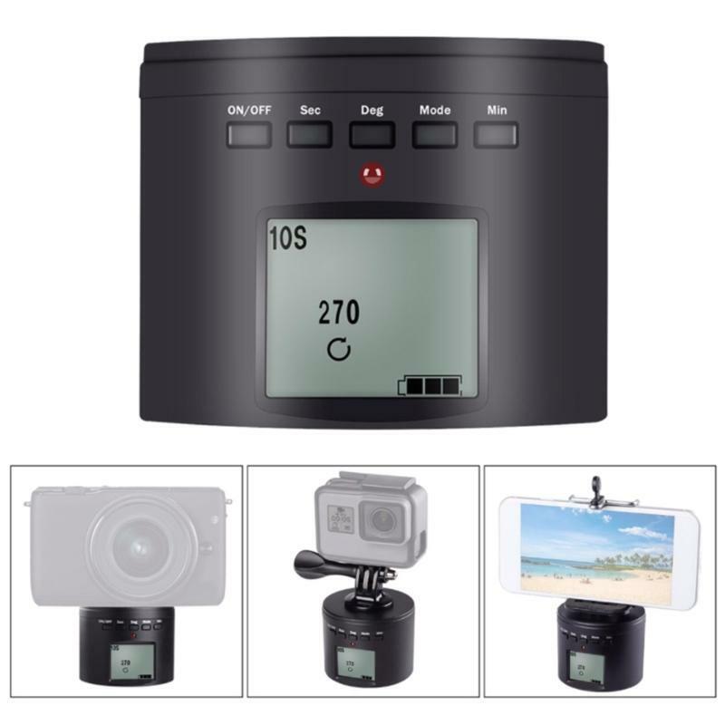 Multifuction Electric Rotate 360 Adapter for Camera Accessories