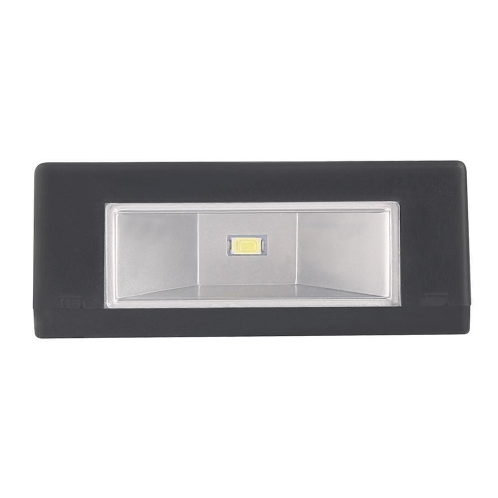 4pcs LED Solar Light Outdoor Wall Lamp for Garden Yard Decor (White Light)